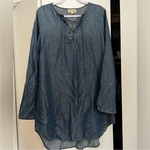 Cloth & Stone Chambray Dress